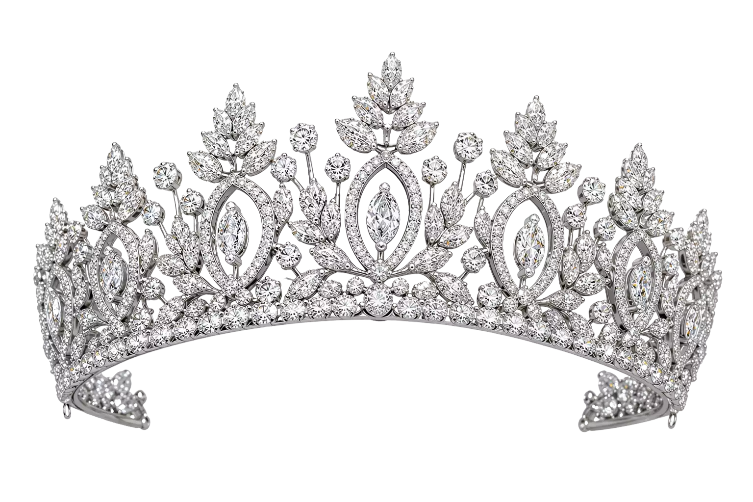 Diamond tiara design six